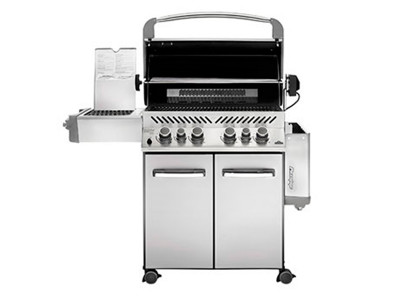 Газовый гриль Napoleon Prestige-500 (стальной)