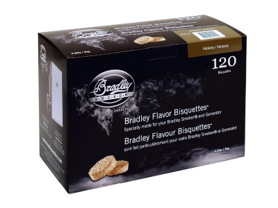 Древесные брикеты для копчения Bradley Smoker "Гикори/Hickory" (120 шт.)
