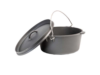 Духовка голландская (чугунная), крышка, для печи Green Kamado L/XL