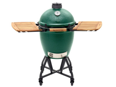 Керамический гриль Big Green Egg Large, ножки с рукоятью, столики