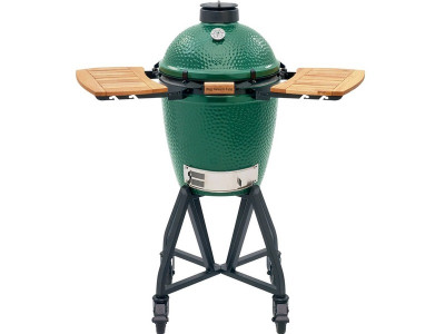 Керамический гриль Big Green Egg M, ножки с рукоятью, столики