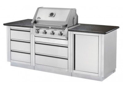 Модульная летняя кухня BBQ Gourmet-100 с грилем NAPOLEON BILEX-485