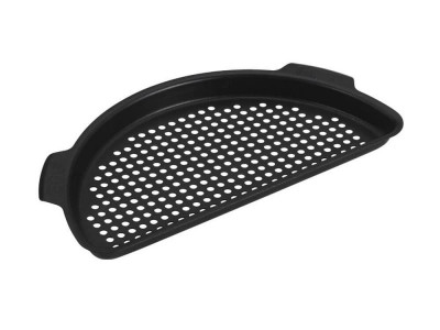 Противень перфорированный полукруглый эмалированный для Big Green Egg XXL/XL, (диаметр 56см)