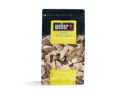 Щепа для копчения Weber яблоня 700г