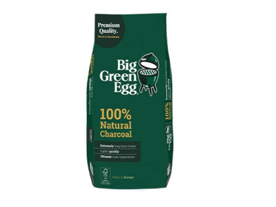 Уголь древесный органический крупнокусковой, пакет 9кг, Big Green Egg
