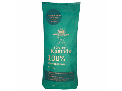 Уголь дубовый Green Kamado 9 кг