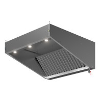 Зонт вытяжной S2 с подсветкой  1200х800х500