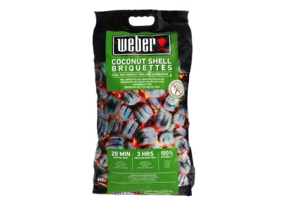 Угольные кокосовые брикеты Weber 8 кг