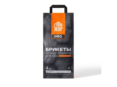 Угольные брикеты ГлавЖар 4 кг (Подушечка)