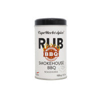 Приправа Копченный BBQ 100гр банка CapeHerb