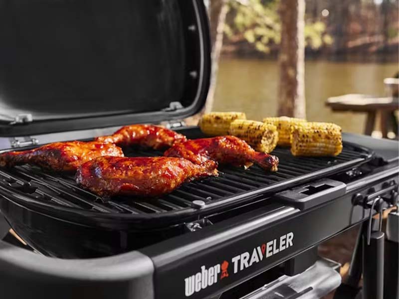 Портативный газовый гриль Weber Traveler Compact