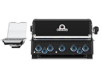Встраиваемый газовый гриль Broil King Baron 590 BI SHADOW с боковой ИК горелкой