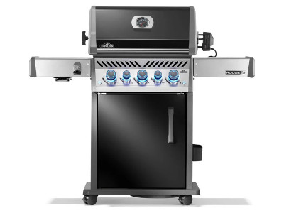 Газовый гриль Napoleon Rogue PRO-S 425 (черный с ИК горелкой 3/3, задней горелкой и вертелом)