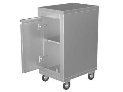 Тумба моб. универс. с полкой и дв. 360х510х760