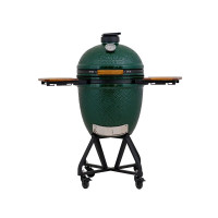 Печь Green Kamado L керамическая II, подставка, столики Печь Green Kamado L керамическая II, подставка, столики