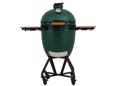 Печь Green Kamado L керамическая II, подставка, столики