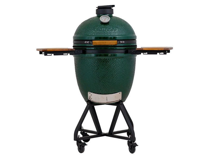 Печь Green Kamado L керамическая II, подставка, столики
