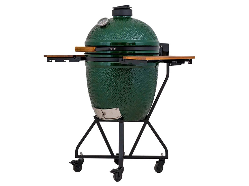 Печь Green Kamado L керамическая II, подставка, столики