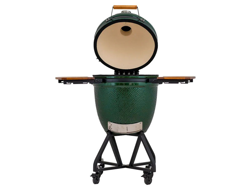 Печь Green Kamado L керамическая II, подставка, столики